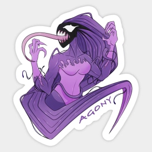 Writhe in Agony Sticker